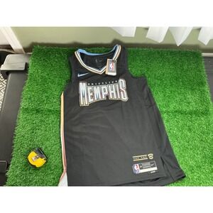 Nike Memphis Grizzlies City Edition Swingman Jersey Black Mens Size 48 Large NEW